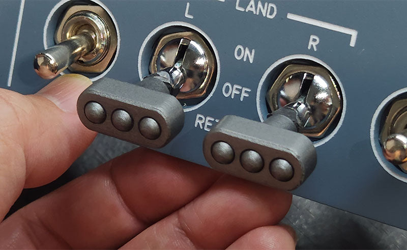 A320 Landing Light Switch handles